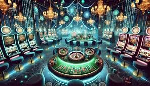 Casino-style entertainment options on 5bwm including table games
